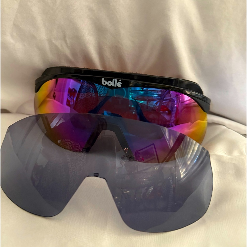Bolle Edge Wrap Around Polarized Sunglasses